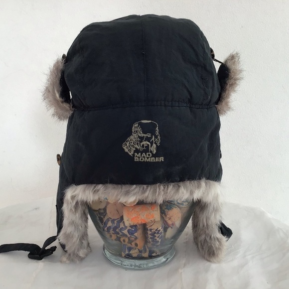 Mad Bomber fur lined hat. Size Medium. - Picture 3 of 10